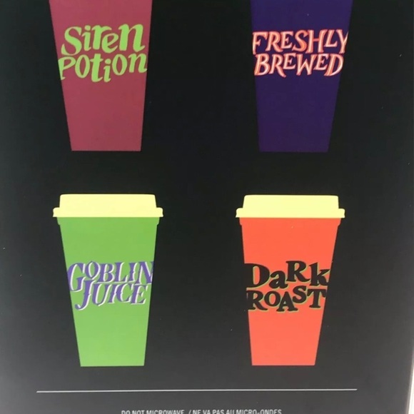 Starbucks - Glow in the dark cups - Halloween - Picture 10 of 10